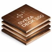 Фанера ламинированная (ФОФ) 18 мм 2440х1220 мм F/F сорт 1/1 березовая SVEZA-DECK
